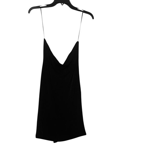 Elodie Classic Black Strapless Mini Dress/Top Sz L - Picture 8 of 11